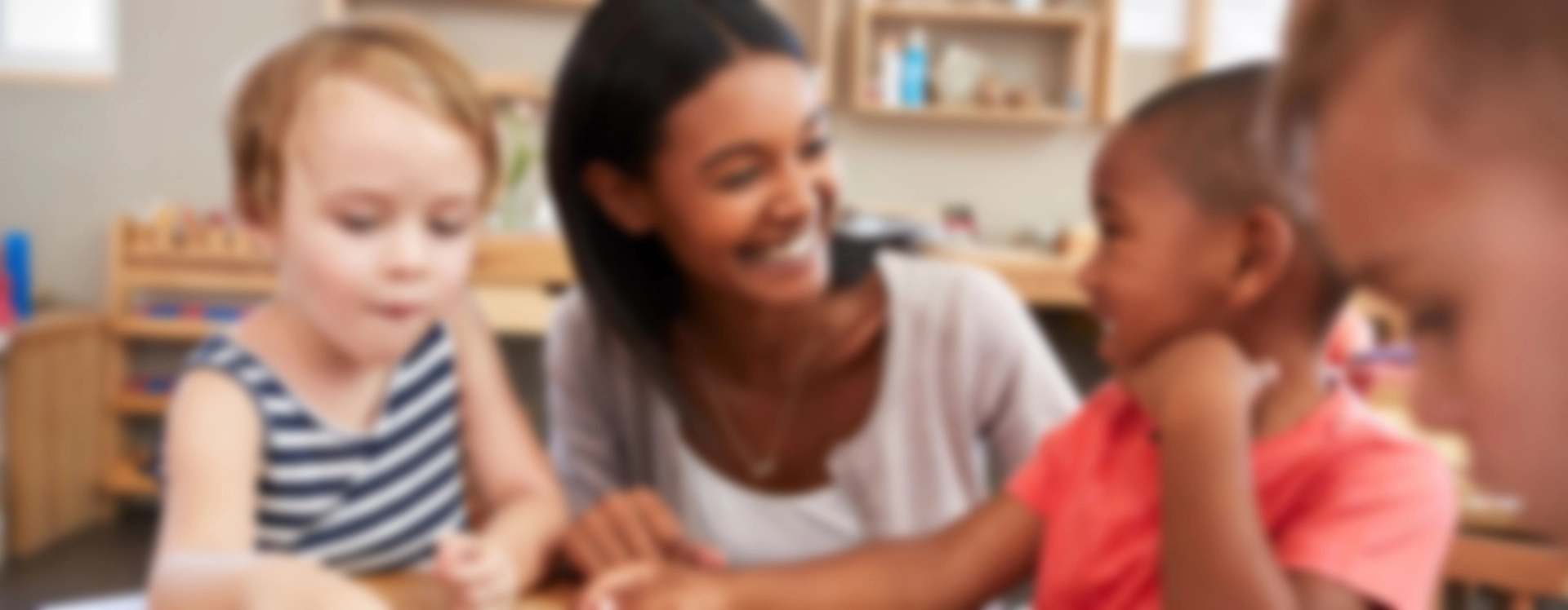 Hero banner for Care Courses childcare training website