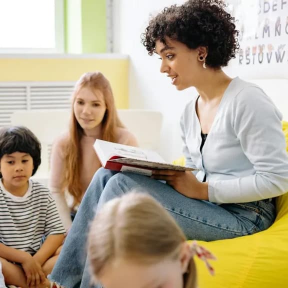 Care Courses blog article on why print books still matter for early childhood educator's training