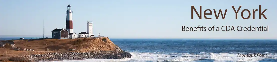 New York childcare training banner