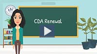 CDA renewal video